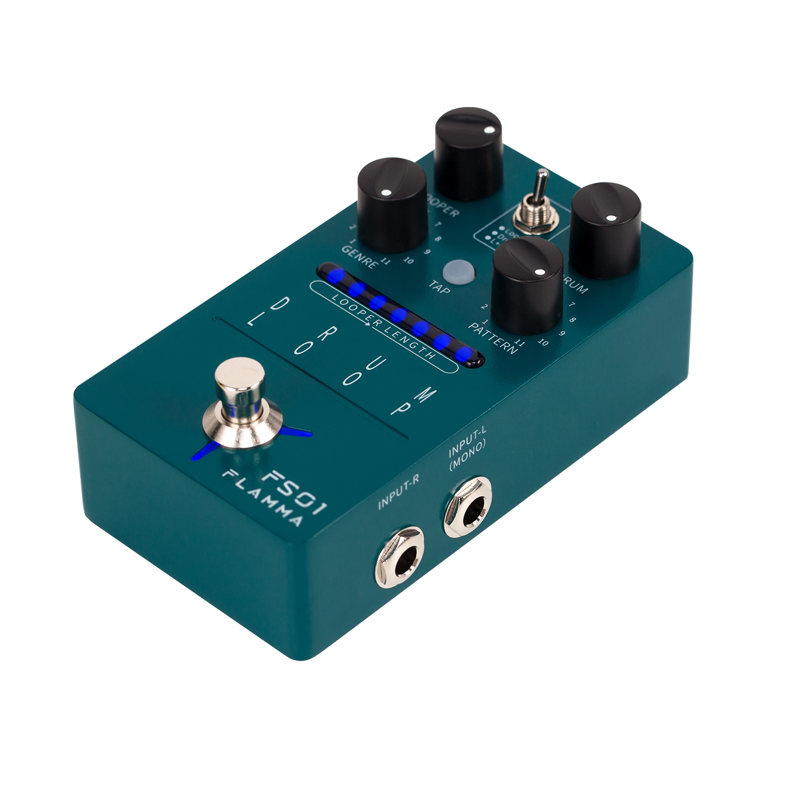 FS01 Drum Machine & Phrase Loop Pedal